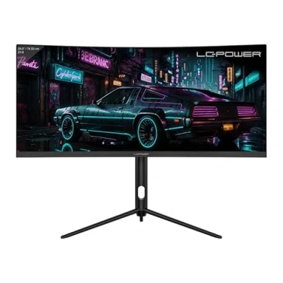 Afbeelding van LC Power M30UWFC Gaming monitor Energielabel F (A G) 74.9 cm (29.5 inch) 2560 x 1080 Pixel 21:9 1 ms DisplayPort, HDMI, Hoofdtelefoon (3.5 mm jackplug) VA