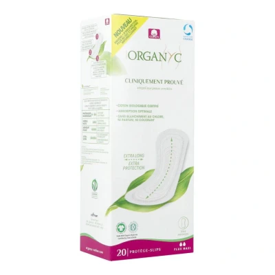 Image de Organyc Protege Slip Maxi Coton Bio 20