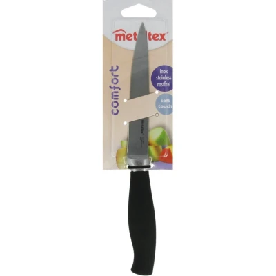 Afbeelding van Metaltex Comfort Keukenmes 23 Cm Zwart/Rvs