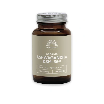 Afbeelding van Mattisson Ashwagandha KSM 66 60 capsules