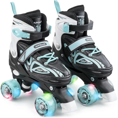 Afbeelding van Apollo LED Rolschaatsen Super Quads X Pro