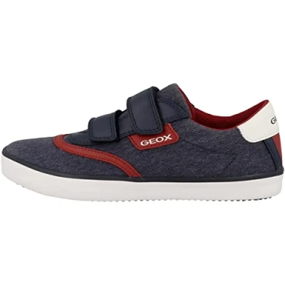 Afbeelding van GEOX J Gisli Boy, sneakers voor jongens, Navy/Rood