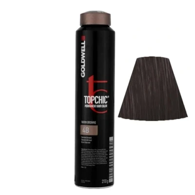 Afbeelding van Goldwell Topchic Hair Color bus 250 ml 4B Havana Bruin