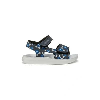 Afbeelding van Geox Sandalen met plateauzool voor kinderen, Maat: 20, Navy royal Kunststof