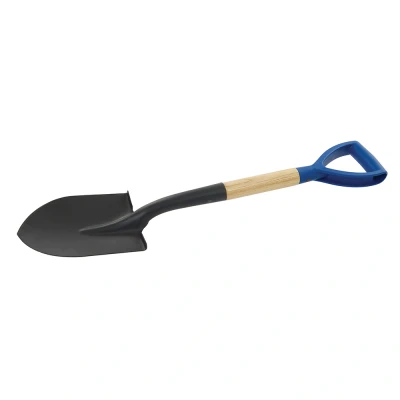 Afbeelding van Silverline Mini spade met ronde kop en houten schacht 700 mm