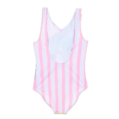 Afbeelding van Disney Lilo &amp; Stitch Stripe Badpak voor meisjes, Roze
