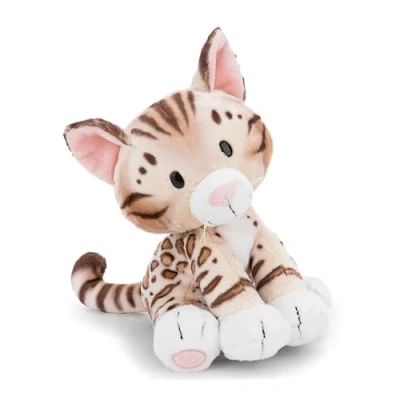 Image de NICI 62192 Chat léopard En Peluche, Doux, Mignon, Pour Câliner Et Jouer, Excellente Idée De Cadeau, Enfants Adultes, 35 cm, marron