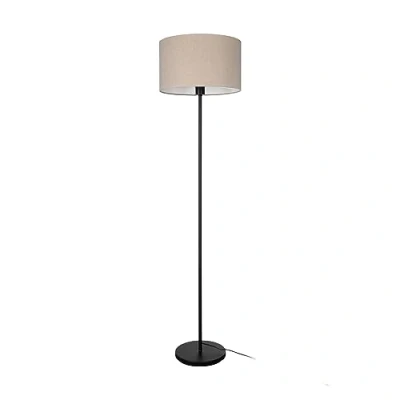 Afbeelding van EGLO Feniglia Vloerlamp E27 151 cm Beige/Zwart Linnen