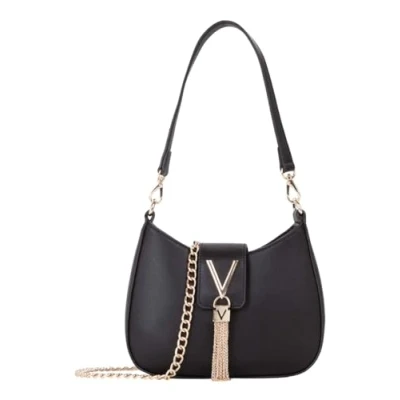 Afbeelding van VALENTINO Schoudertas Avondtas Divina SA Shoulder Bag Nero Zwart