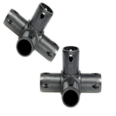 Afbeelding van Moveandstic 2 stuks koppelingen 4 armig, zwart, clutch met arm kamer