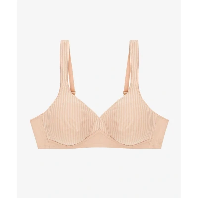 Afbeelding van Triumph Modern SOFT &amp; Cotton N Triangel BH, Dames, Maat: 70A, Neutral beige