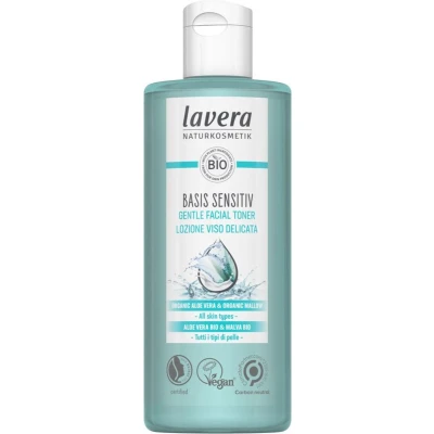 Afbeelding van Lavera Basis sensitiv gentle facial toner EN IT 200 Milliliter