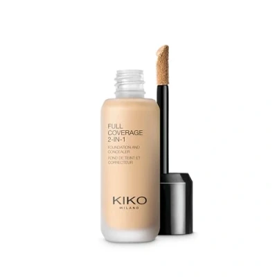 Image de KIKO Milano Full Coverage 2 in 1 Foundation &amp; Concealer 06 WB 15, Fond De Teint/Correcteur En À Couvrance Élevée