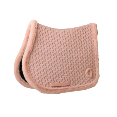 Image de Kentucky Horsewear Tapis de Selle Fake Fur Onion Quilt Saut Rose VieuxVendu par Agradi