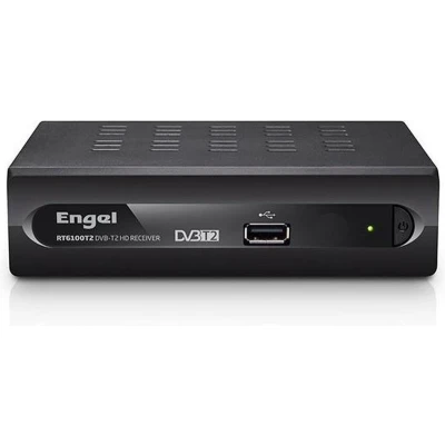 Afbeelding van Engel Axil RT 6100 T2, Zwart, 1920 x 1080 Pixels, H.264, MKV, MPEG2, MP3, SD, 165 mm