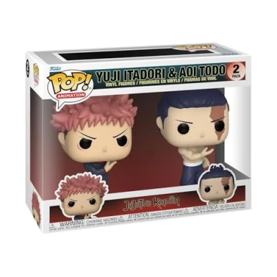 Afbeelding van Funko Pop! Animation 2 Pack: Jujutsu Kaisen Yuji Itadori &amp; Aoi Todo