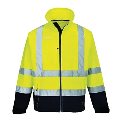 Afbeelding van Jack Softshell Hi Vis (3L) Contrast S425 Blauw/geel Portwest