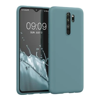 Afbeelding van kwmobile telefoonhoesje geschikt voor Xiaomi Redmi Note 8 Pro Hoesje smartphone Back cover in antieksteen