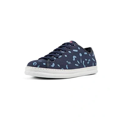 Afbeelding van Camper Runner FOUR Sneakers laag, Heren, Maat: 39, Blau Leer