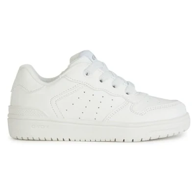 Image de Geox Fille Washiba Girl D Basket, Blanc, 38 EU