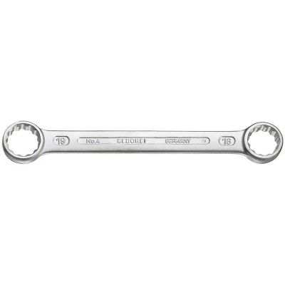 Afbeelding van GEDORE 4 13X17 Tweezijdige ringsleutel Chroom vanadium staal