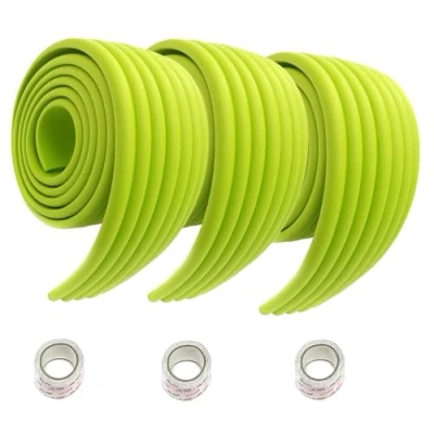 Afbeelding van HIMRY KXD7002 Universele schuimrol, 600 cm x 80 mm, dik, schokbestendig, veiligheid voor baby&#039;s, kinderen, alle doeleinden, babyveiligheid. 3 2 m, groen, groen