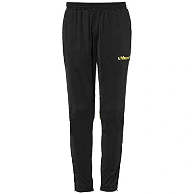 Afbeelding van Uhlsport Stream 22 Trainingsbroek Kind Zwart Limoen Geel Maat 164