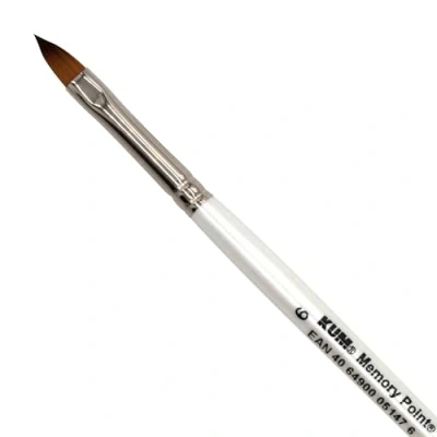 Afbeelding van KUM 514.00.11 Memory Point Brushes CT, MemTip Pin CT 6&quot;, kattentongvorm, 1 stuk