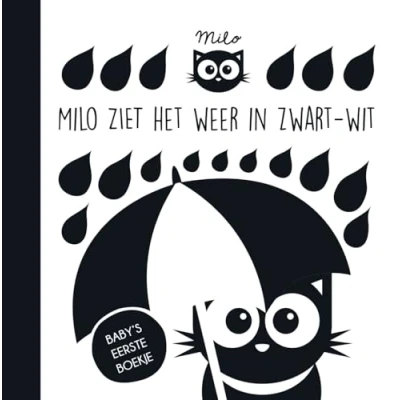 Afbeelding van Milo ziet het weer in zwart wit