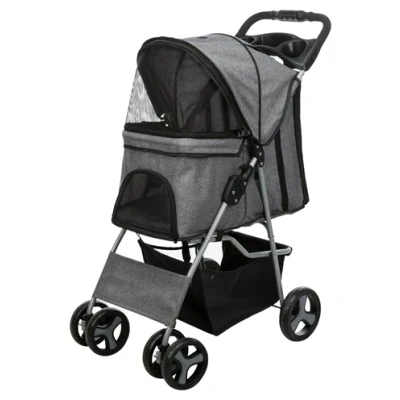Afbeelding van Trixie Hondenbuggy Grijs 47X80X100 CM TOT 15 KG