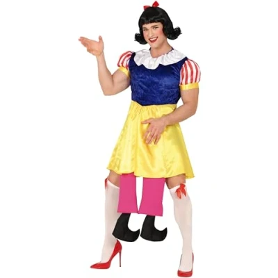 Afbeelding van FIESTAS GUIRCA, S.L. Humoristische prinsessenvermomming voor mannen M (48)