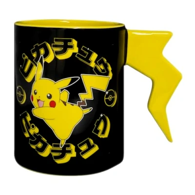 Afbeelding van ABYSTYLE POKEMON 3D mok met bliksemhandvat van Pikachu