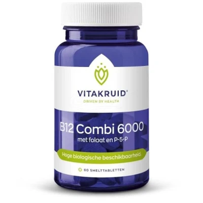 Afbeelding van Vitakruid B12 Combi 6000mcg Smelttabletten