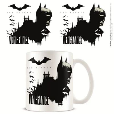 Afbeelding van The Batman mok (Gotham Design) 325 ml keramische in geschenkdoos officieel product, wit