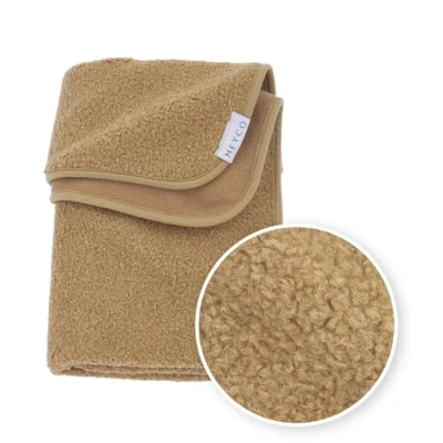 Afbeelding van Meyco Reisdeken Boucle Uni Toffee