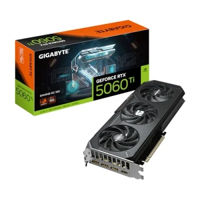 Image de Carte Graphique Gigabyte Nvidia GeForce RTX 5060 Ti GAMING OC 16G
