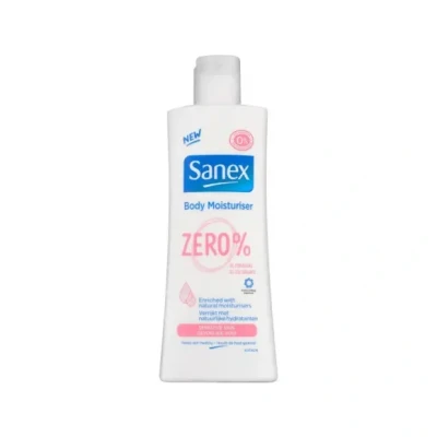 Afbeelding van Sanex Body lotion 250ml zero% sensitive skin