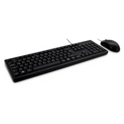 Afbeelding van Inter Tech KB 118 EN toetsenbord Inclusief muis USB QWERTY Engels Zwart