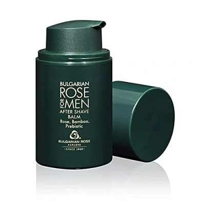 Afbeelding van After shave balm Rose For Men Aftershave balsem voor mannen met Aloë Vera, bamboe extract en 100% natuurlijke Bulgaarse rozenolie Vaderdag cadeau