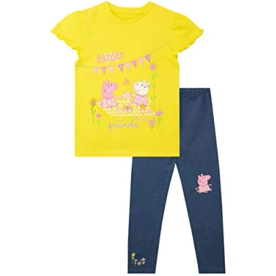 Afbeelding van Peppa Pig Leggings en T shirt set Meisjes, Meerkleurig