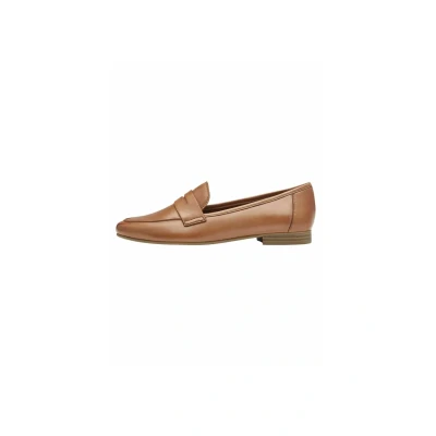 Afbeelding van Marco Tozzi Damesslipper 2 24218 42 MocassinDames, Cognac., 39 EU