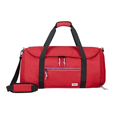 Afbeelding van American Tourister Upbeat Duffle Zip red Weekendtas