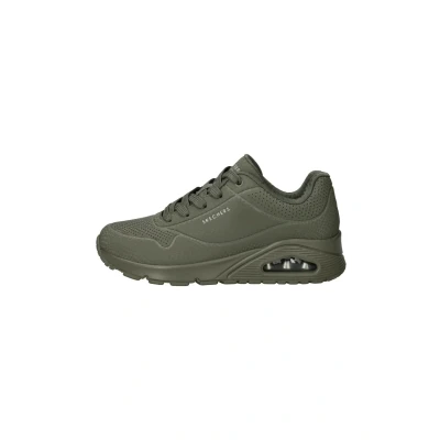 Afbeelding van Skechers Uno Shiny Scale Sneakers groen Textiel Dames Maat 37