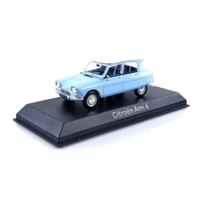 Afbeelding van Citroen Ami 6 1966 Monte Carto Blauw Modelauto 1/43 Norev