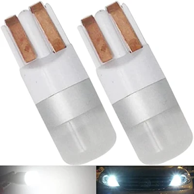 Afbeelding van HSUN 2 stuks T10 194 175 168 12961 W5W LED lampen extreem helder voor auto zijknipperlichten 12V 28V wit licht 6000K