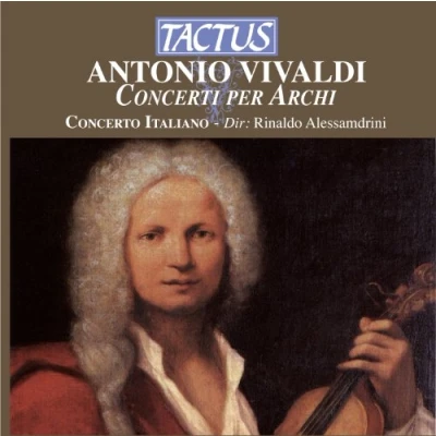 Afbeelding van Ensemble Concerto Italiano, Rinaldo Alessanmdrini Vivaldi: Concerti Per Archi Rv 154, (CD)