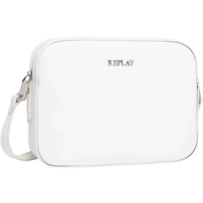 Afbeelding van Replay Schoudertas, Dames, Maat: One Size, Opt white