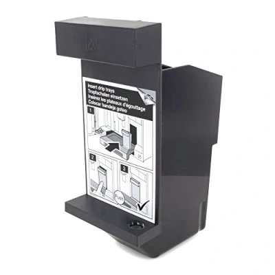 Afbeelding van DL pro Koffiedikbak voor Gaggenau Bosch Siemens 12011727 koffiemachine, opvangbak, dikke lade, zwart, CMP CTL CT CKS iQ700 koffiezetapparaat