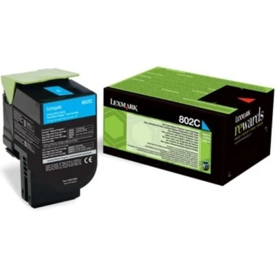 Afbeelding van Lexmark 80C20M0 (802M) Toner Magenta