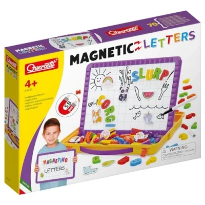 Afbeelding van Quercetti 5241 magneetbord Letters creatieve hobby